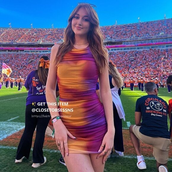 LAST ONE!!! ZARA Printed Ruched Mini Dress - Picture 8 of 17